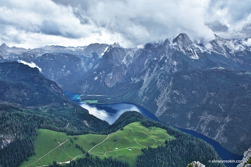 Бавария. Озеро Кёнигзее